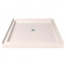 Dreamline Showers DLT-1136360-22 - DreamLine SlimLine 36 in. D x 36 in. W x 2 3/4 in. H Center Drain Single Threshold Shower Base in