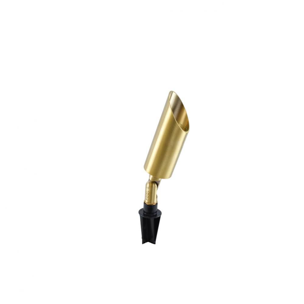 3W LED MR16 36 Degrees FL, RX BRASS BULLET, THREAD ANGLE