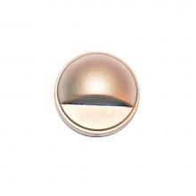 Focus Industries SL07SMLEDMBRS - 3W LED, CAST BRASS SMALL SURFACE DOME STEP