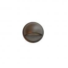 Focus Industries SL07SMLEDMBRT - 3W LED, CAST ALUM SMALL SURFACE DOME STEP LIGHT, BRONZE