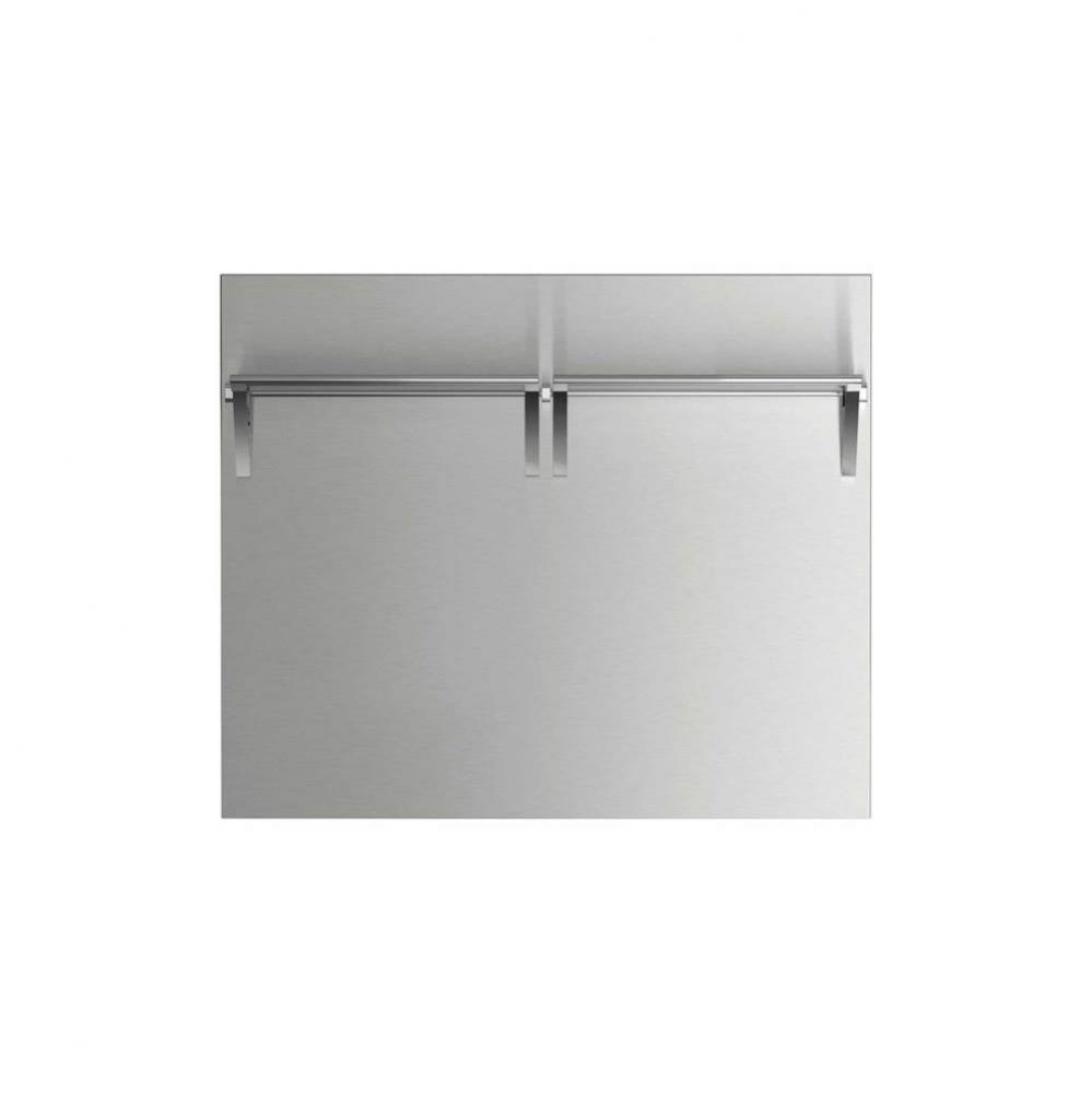 For 36'' Professional Rangetops - 36x30'' High, Combustible Wall