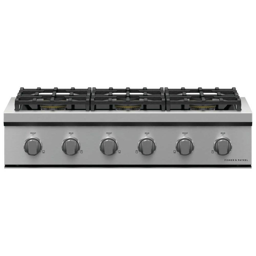 36 Inch Rangetop, 6 Burners, Natural Gas