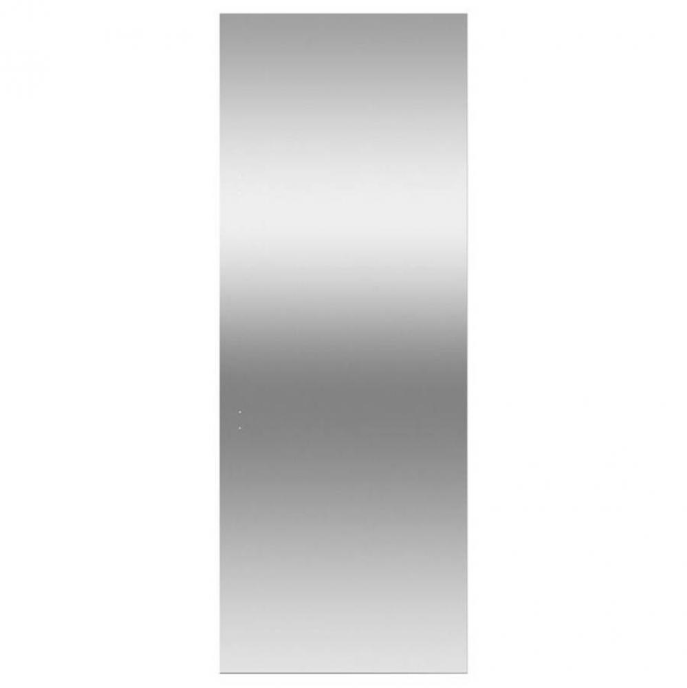 30'' Column Stainless Steel Door Panel, Right Hinge (Handles not Included)