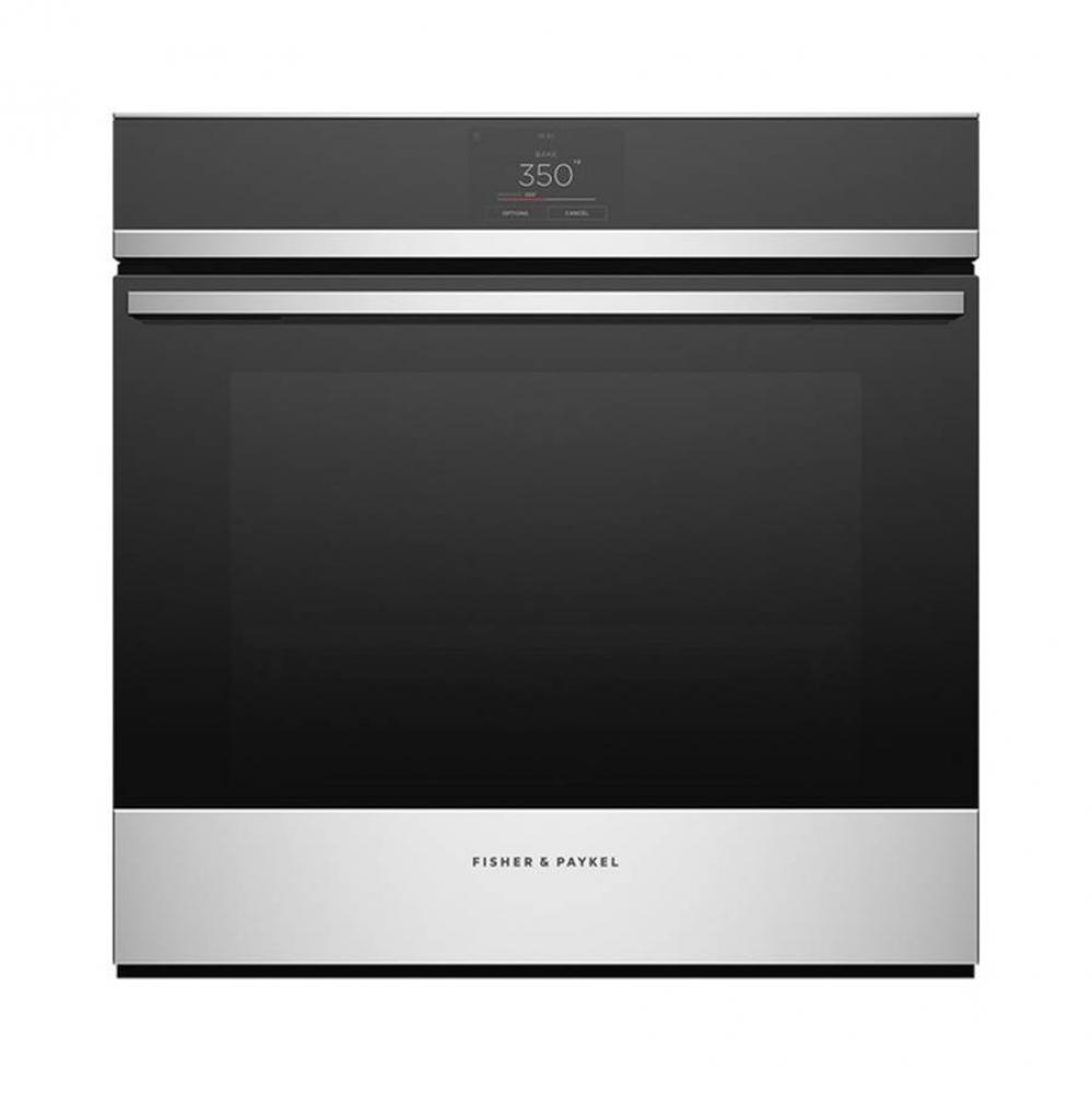 24'' Contemporary Oven, Stainless Steel Trim, Touch Display, Self-cleaning