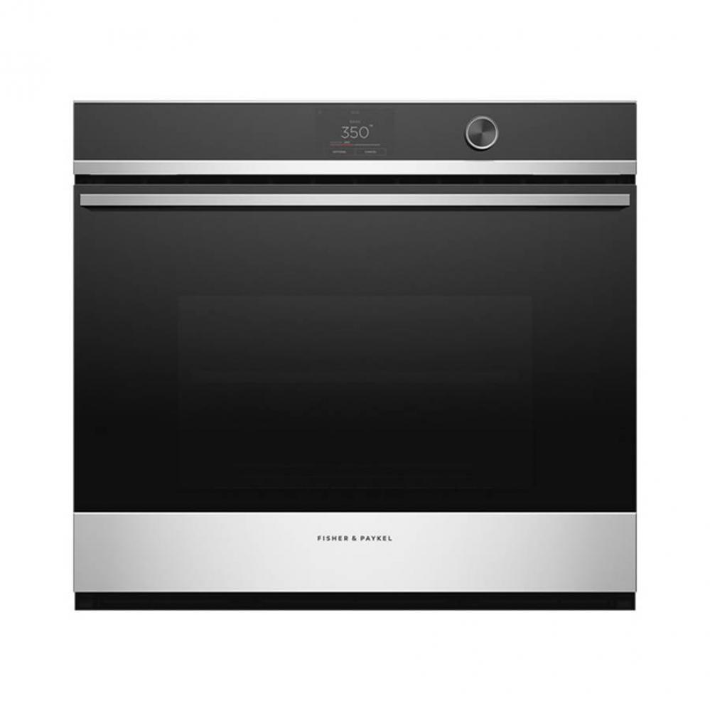 30” Contemporary Oven, Stainless Steel Trim, Touch Display with Dial, Self-cleaning