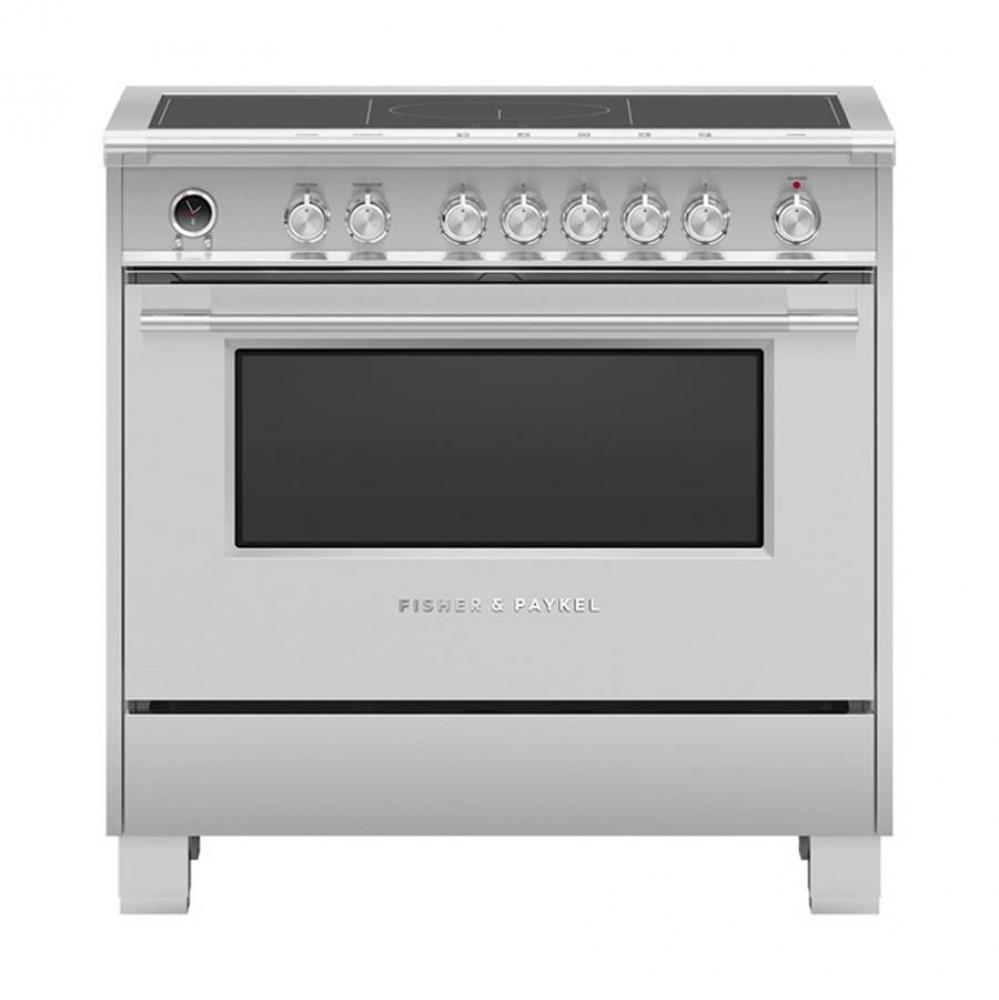 36'' Range, 5 Zones with SmartZone, Self-cleaning, Stainless Steel