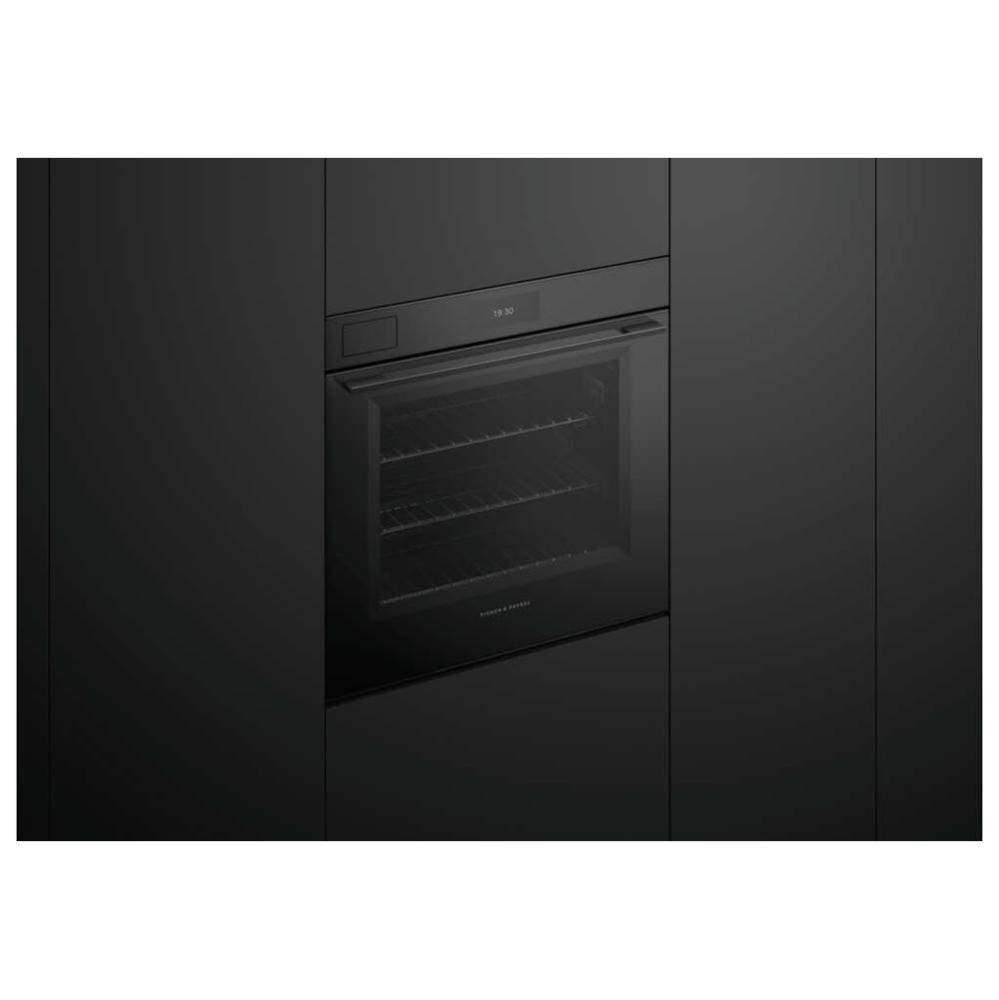 30 Inch Single Oven w/Steam Assist, 6.8 Inch Touchscreen,Self-Cleaning - Minimal Black ( (Soft Bla