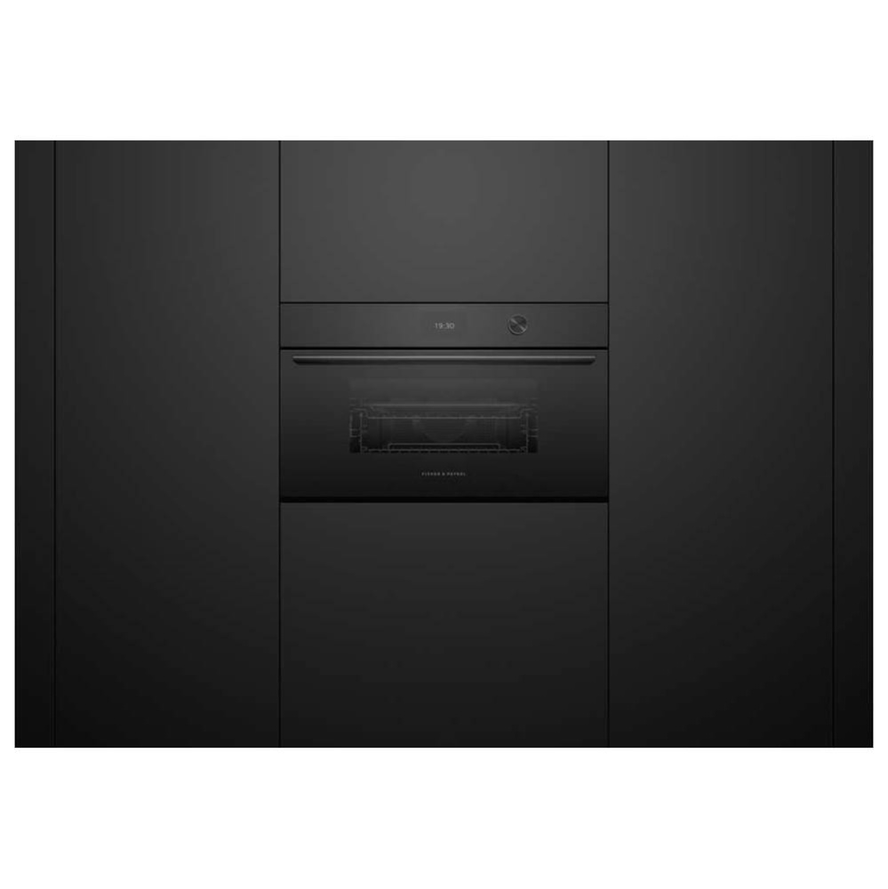 30 Inch Convection Speed Oven, 5 Inch Touchscreen w/Dial - Compact - Contemporary Black  (Soft Bla