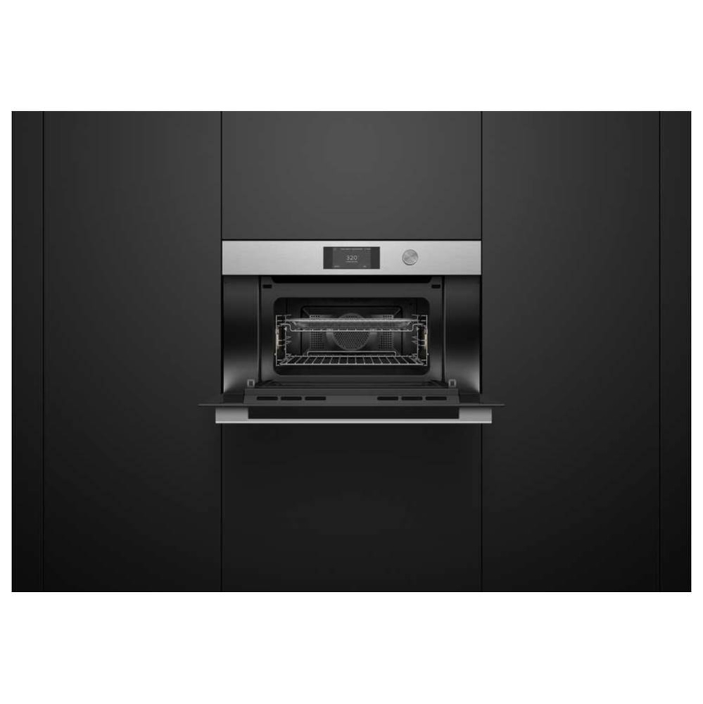 30 Inch Convection Speed Oven,  5 Inch Touchscreen w/Dial - Compact - Contemporary Brushed Silver