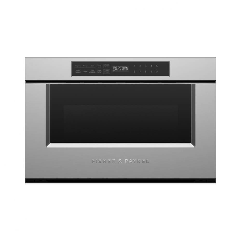 24'' Microwave Drawer, 10 Power Levels, Handle-free