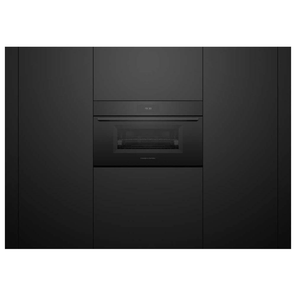 30 Inch Combination Steam Oven, 6.8 Inch Touchscreen - Compact - Minimal Black  (Soft Black)