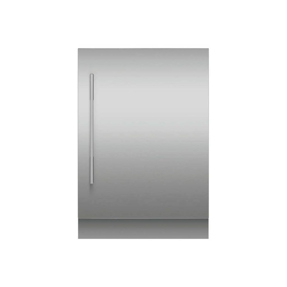 24'' Integrated Wine Cellar or Beverage Refrigerator Solid Stainless Steel Door Panel, R