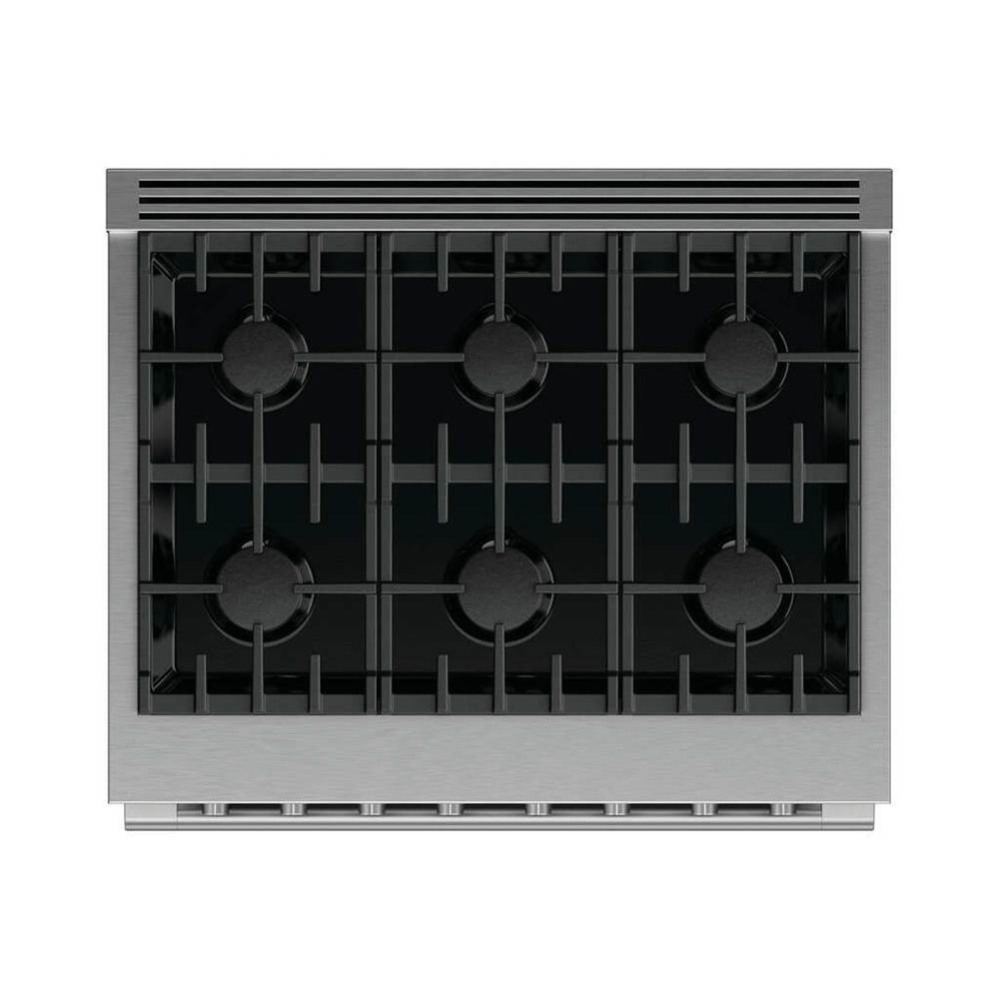 36 Inch Range, 6 Burners, Natural Gas