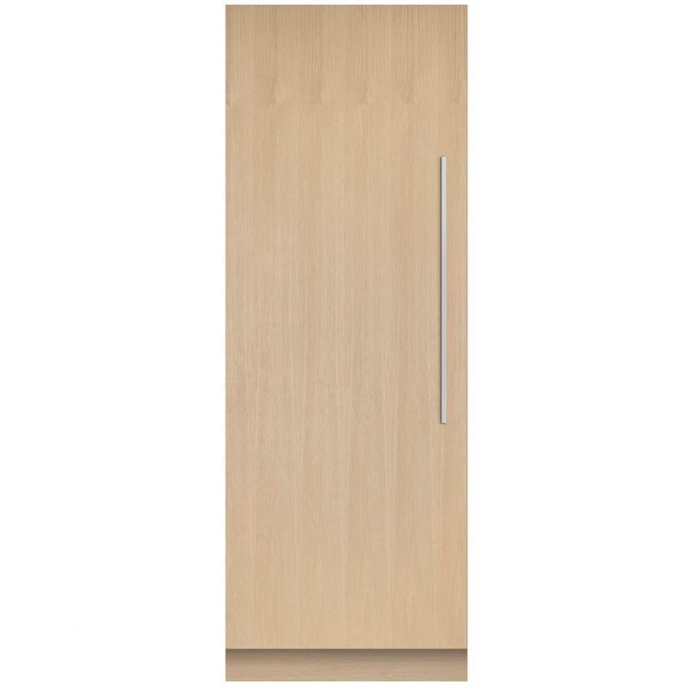 Integrated Column Refrigerator 30'', Stainless Steel Interior