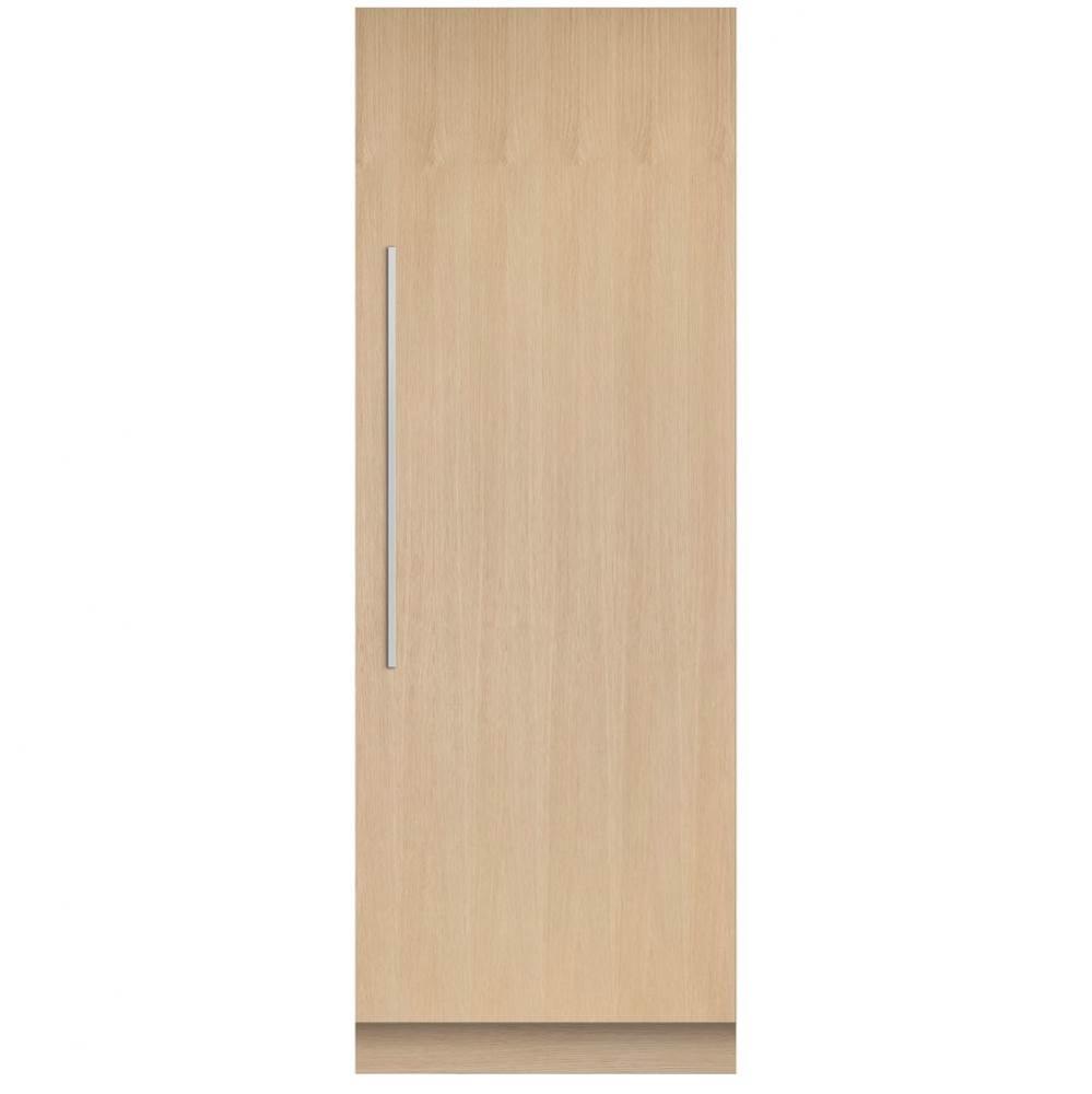 Integrated Column Refrigerator 30'', Stainless Steel Interior