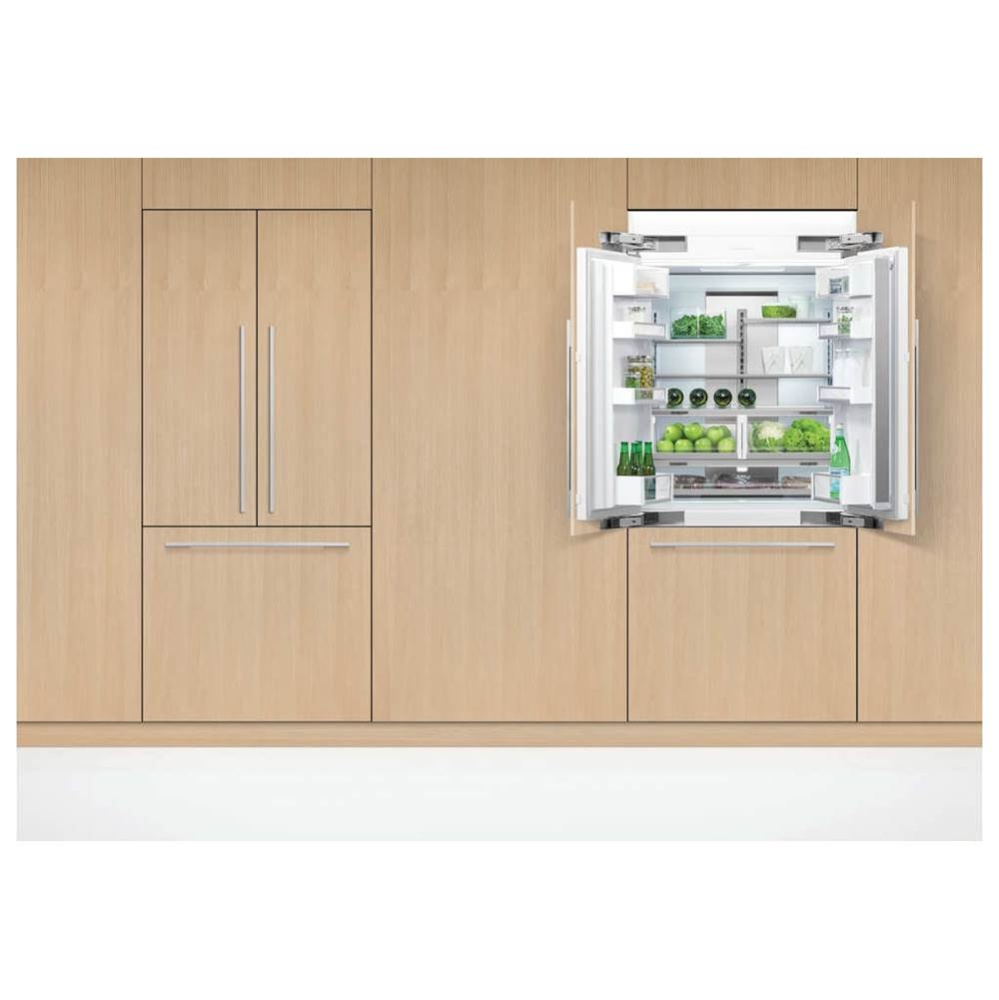 36” French Door Refrigerator Freezer, 80 Inch H, 16.8 cu ft, Panel Ready, Ice Only