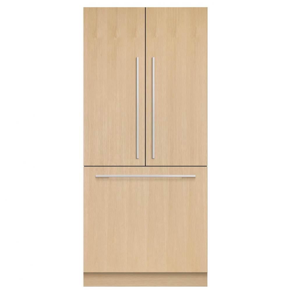 36” Integrated Panel Ready French Door Ice – 80” H
