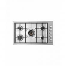 Fisher & Paykel 80966 - Gas on Steel Cooktop  5 Burner, Flush Fit (LPG)