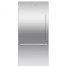 Fisher & Paykel 26295 - 32'' Bottom Mount Refrigerator Freezer, Stainless Steel, 17.1 cu ft, Non Ice & Water