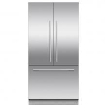 Fisher & Paykel 26313 - 36'' French Door Refrigerator Freezer, 72'' H, 16.8 cu ft, Panel Ready, Ice On