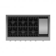 Fisher & Paykel 82388 - 48'' Rangetop, 6 Burners with Griddle, LPG