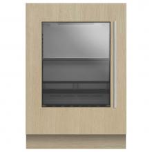 Fisher & Paykel 26706 - 24'' Undercounter Beverage Refrigerator, 4.6 cu. ft., Panel Ready Glass Door, Left Hinge