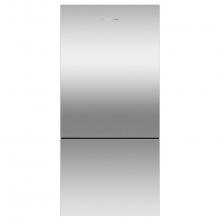 Fisher & Paykel 25947 - 32'' Bottom Mount Refrigerator Freezer, 17.5 cu ft, Stainless Steel, Non Ice and Water,