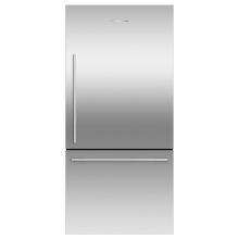 Fisher & Paykel 25951 - 32'' Bottom Mount Refrigerator Freezer, 17.1 cu ft, Stainless Steel, Ice Only, Right Hin