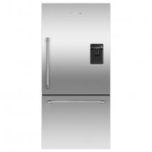 Fisher & Paykel 26046 - 32'' Bottom Mount Refrigerator Freezer, 17.1 cu ft, Stainless Steel, Ice Only, Left Hing