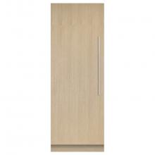 Fisher & Paykel 26128 - 30'' VTZ Column Refrigerator, Panel Ready, 16.3 cu ft, Stainless Interior, Left Hinge