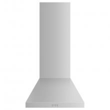 Fisher & Paykel 50175 - 24'' Pyramid Chimney Wall Hood, 600 CFM, Stainless Steel