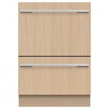 Fisher & Paykel 81216 - Double DishDrawer, 14 Place Settings, Panel Ready (Tall)