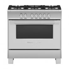 Fisher & Paykel 81701 - 36'' Classic Gas Range, 5 Burner, Stainless Steel - OR36SCG4X1