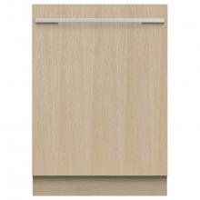 Fisher & Paykel 81871 - Integrated Dishwasher, ADA Compliant, Panel Ready, 12 Place Settings, 2 Racks