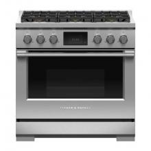 Fisher & Paykel 81898 - 36'' Range, 6 Burners, Self-cleaning, Natural Gas