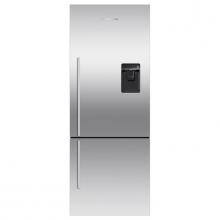 Fisher & Paykel 26273 - 25'' Bottom Mount Refrigerator Freezer, Stainless Steel, 13.5 cu ft, Ice & External