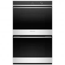 Fisher & Paykel 81859 - 30'' Contemporary Double Oven, Stainless Steel Trim, Touch Display with Dial, Self-clean