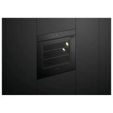 Fisher & Paykel 84282 - 30 Inch Single Oven, 6.8 Inch Touchscreen,Self-Cleaning - Minimal Black  (Soft Black)
