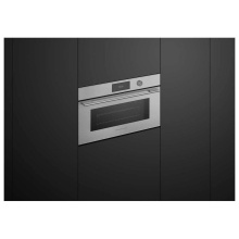 Fisher & Paykel 84985 - 30 Inch Combination Steam Oven, 6.8 Inch Touchscreen w/Dial - Compact - Contemporary Brushed Silve
