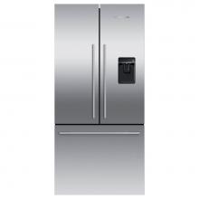 Fisher & Paykel 25939 - 32'' French Door Refrigerator Freezer, 17 cu ft, Stainless Steel, Ice and Water, Counter