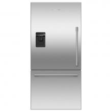 Fisher & Paykel 26610 - 32'' Bottom Mount Refrigerator Freezer, Stainless Steel, 17.1 cu ft, Ice & External