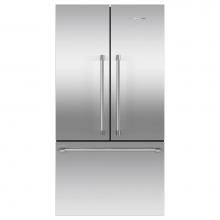 Fisher & Paykel 25955 - 36'' French Door Refrigerator Freezer, 20.1 cu ft, Stainless Steel, Ice Only, Counter De