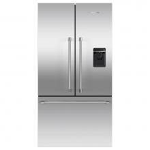 Fisher & Paykel 25956 - 36'' French Door Refrigerator Freezer, 20.1 cu ft, Stainless Steel, Ice and Water, Count
