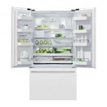 Fisher & Paykel 25960 - 36'' French Door Refrigerator Freezer, 20.1 cu ft, White, Non Ice and Water, Counter Dep