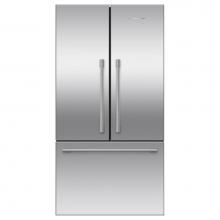 Fisher & Paykel 26612 - 36'' French Door Refrigerator Freezer, Stainless Steel, 20.1 cu ft, Ice Only, Counter De