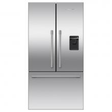 Fisher & Paykel 26613 - 36'' French Door Refrigerator Freezer, Stainless Steel, 20.1 cu ft, Ice & External W
