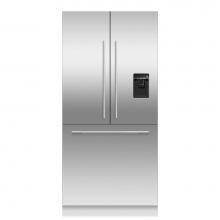 Fisher & Paykel 25804 - 36'' Integrated French Door Refrigerator Freezer, 80'' Height, 16.8 cu ft, Ice