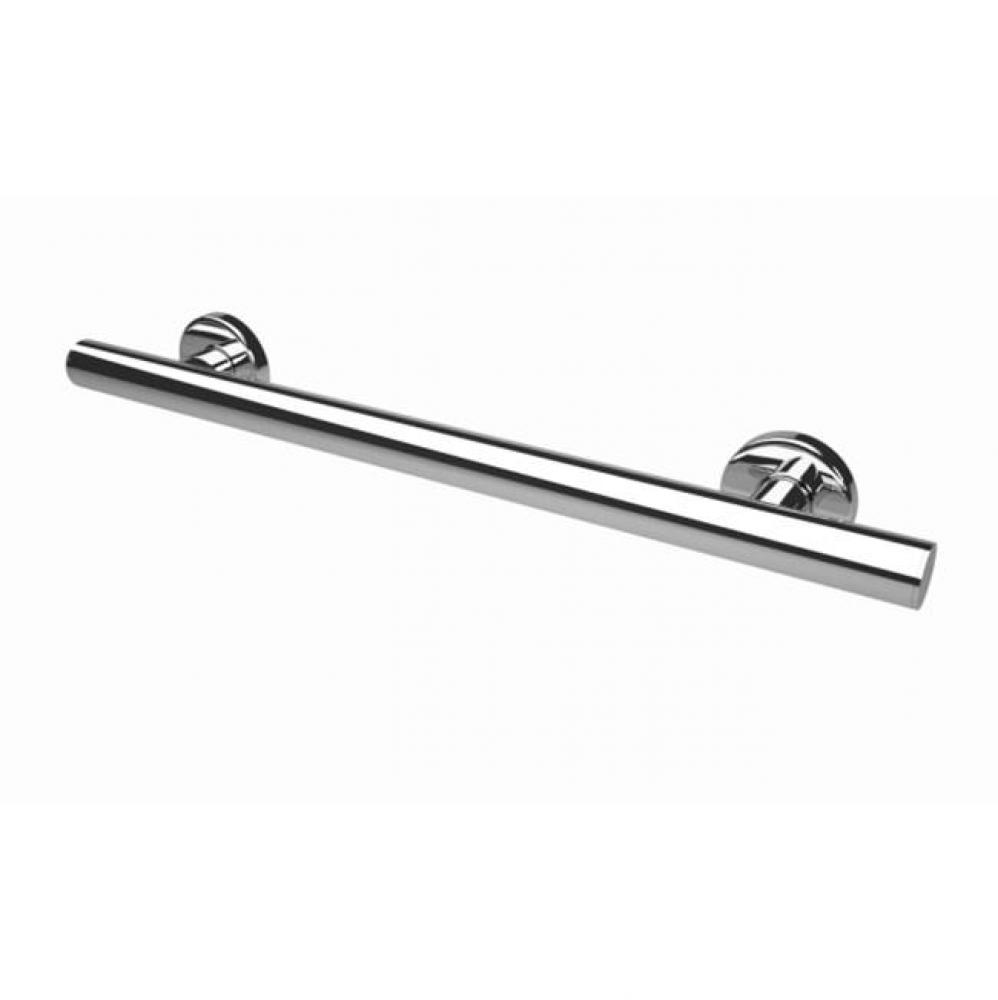 24'' Linear Grab Bar. Polished Stainless.