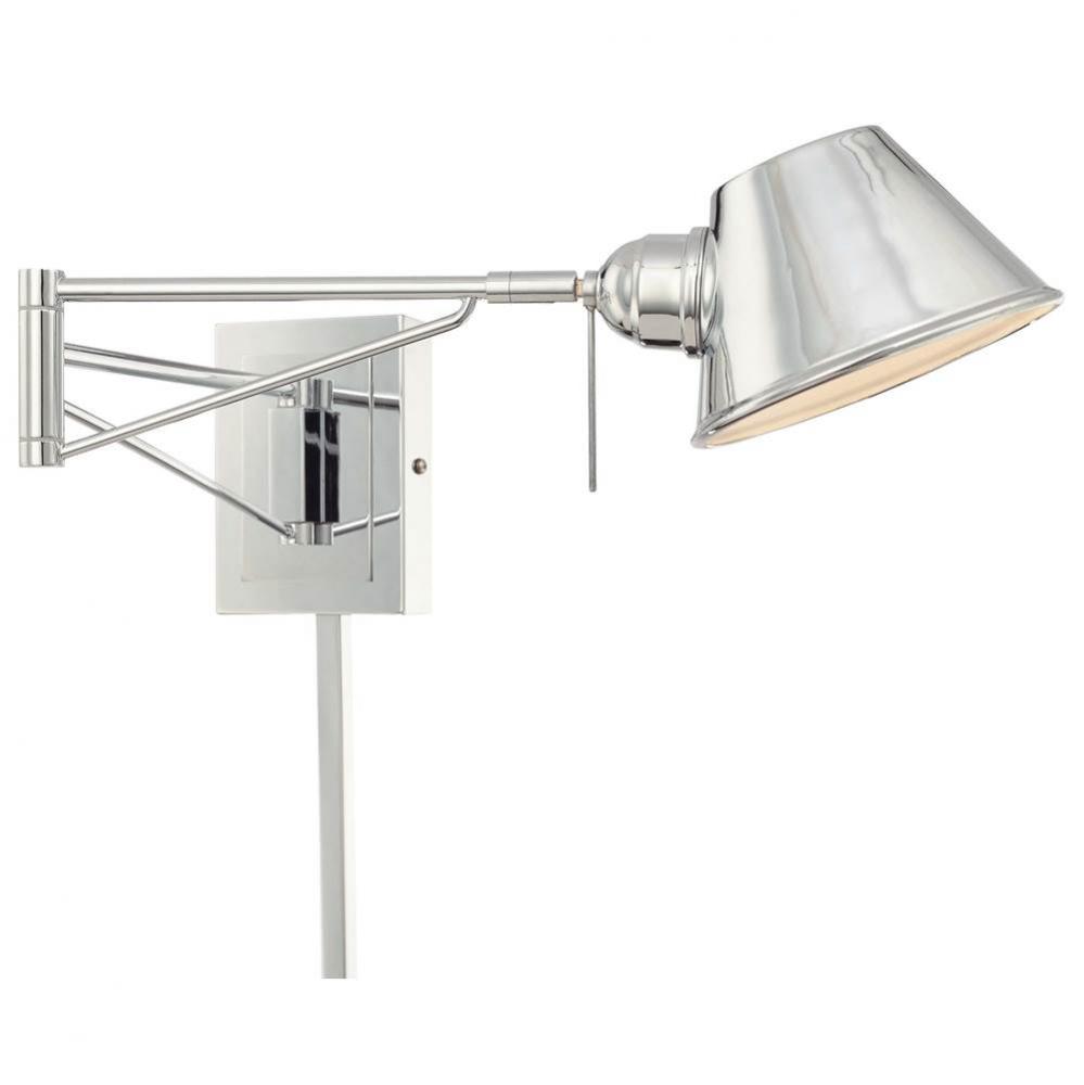 George''S Reading Room? - 1 Light Led Swing Arm Wall