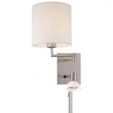 George Kovacs P1050-084 - George''S Reading Room? - 1 Light Convertible Wall Lamp With Reading